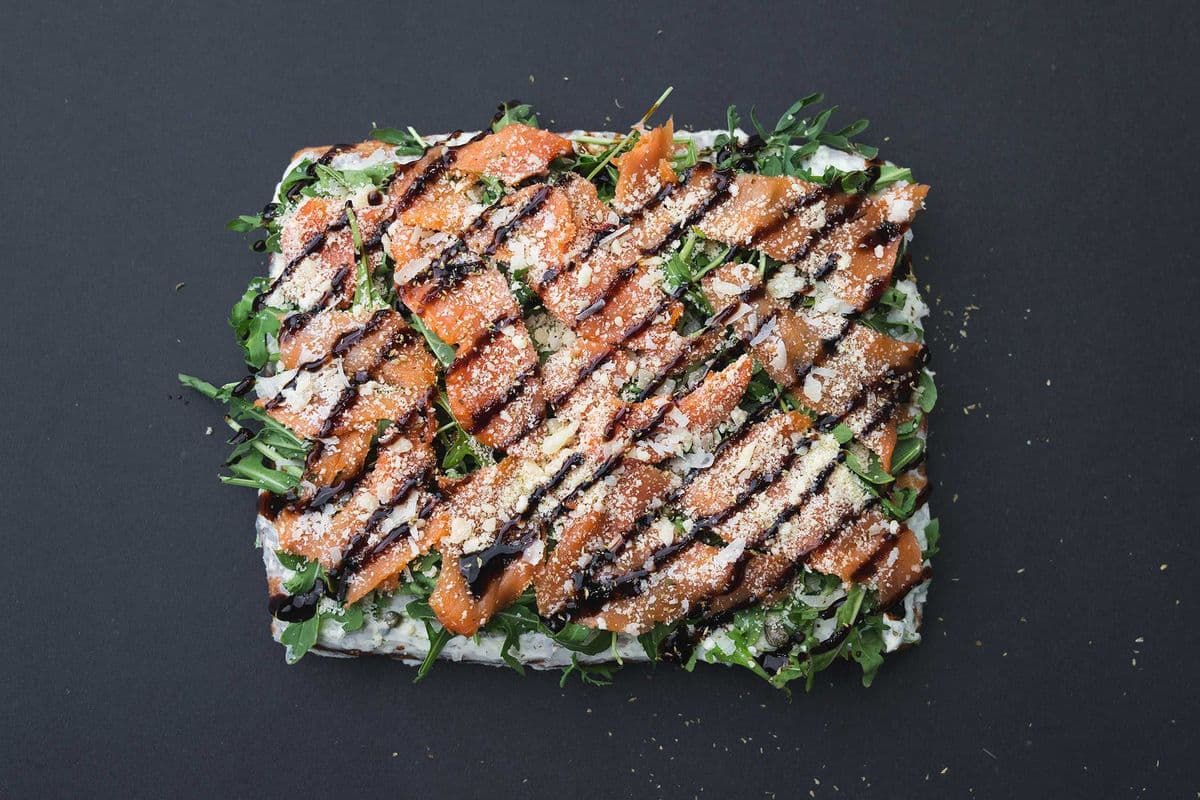 Smoked Salmon Pizza