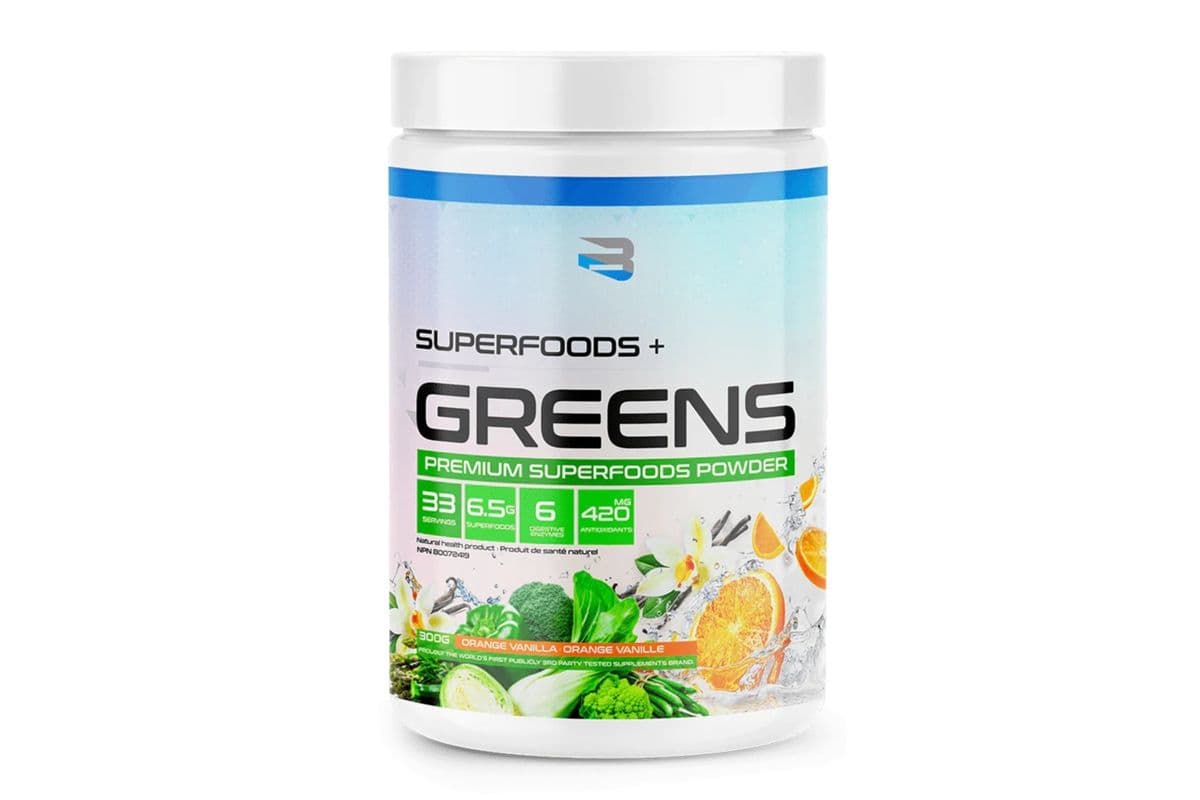 Believe Greens Orange (30 Servings)