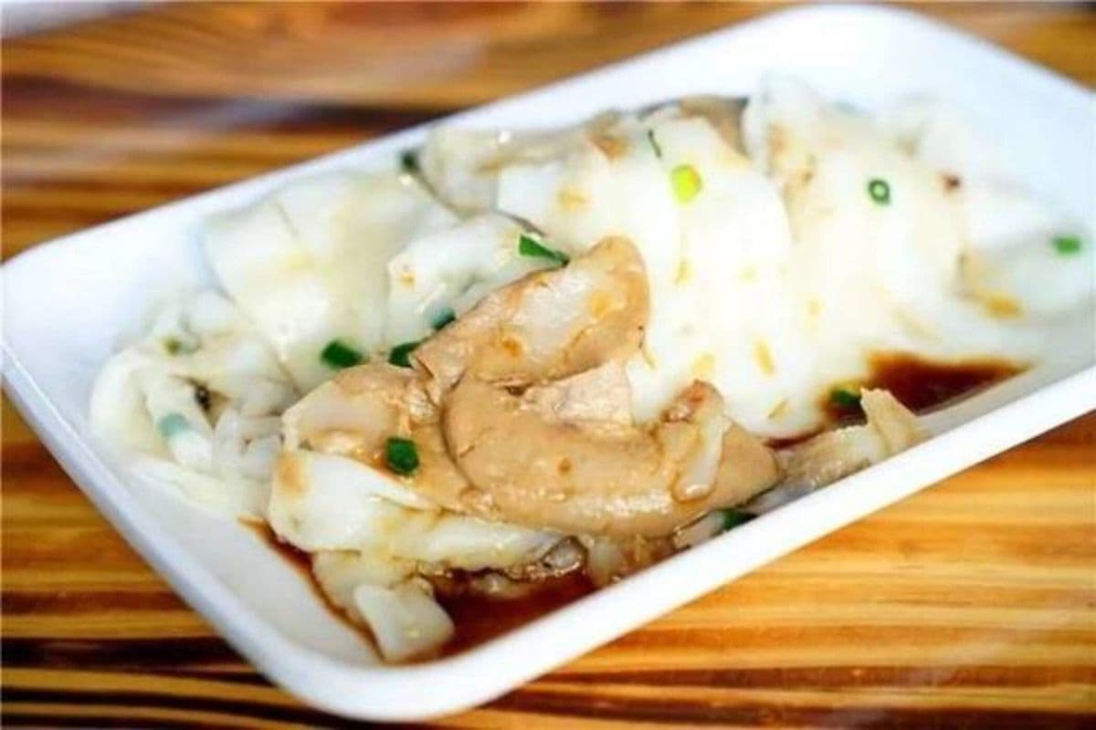 B7. Pork Kidney Rice Noodle Roll 爽脆猪腰肠
