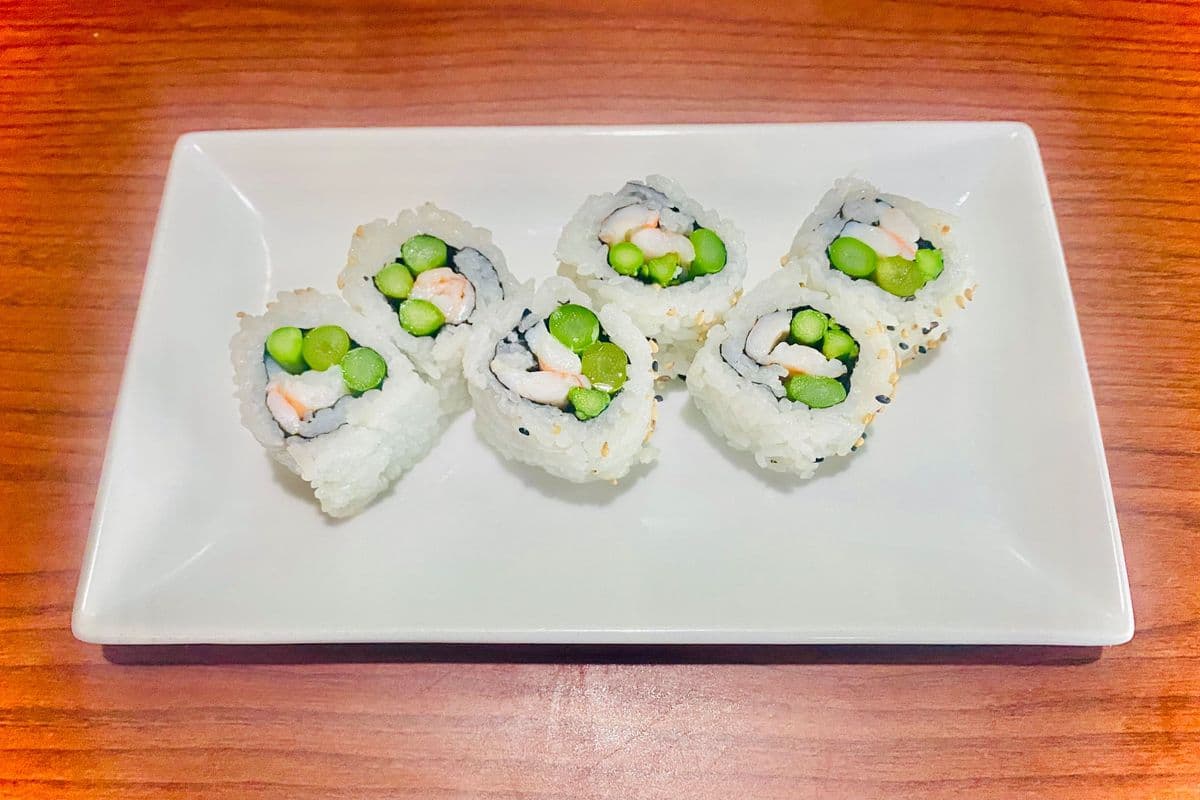 Shrimp and Asparagus Roll