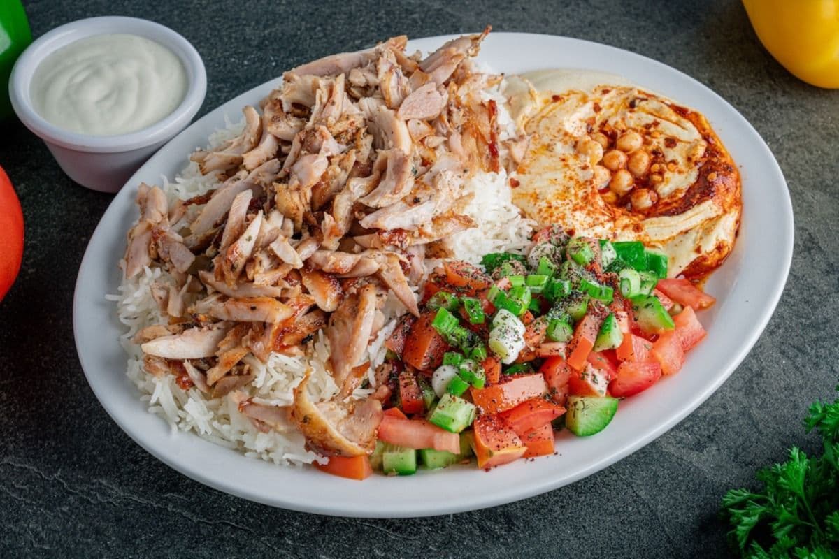 Chicken Rice Plate