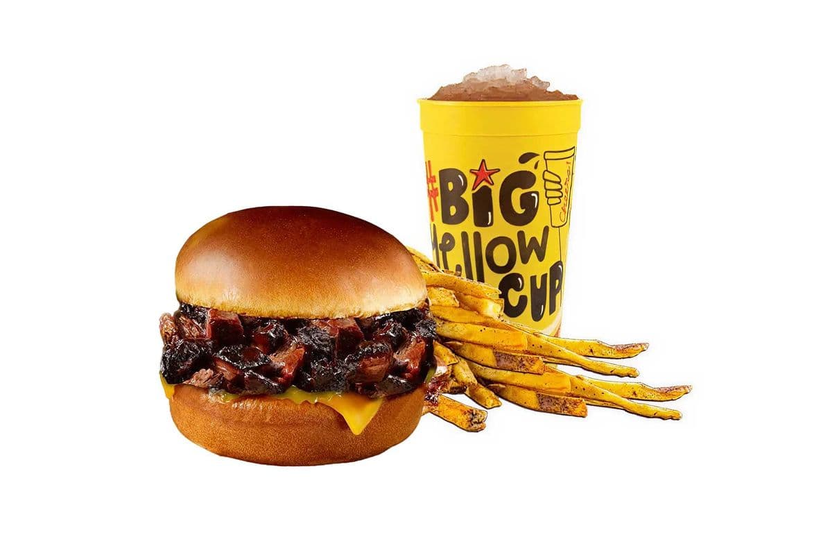 Brisket Burnt Ends Sandwich Combo