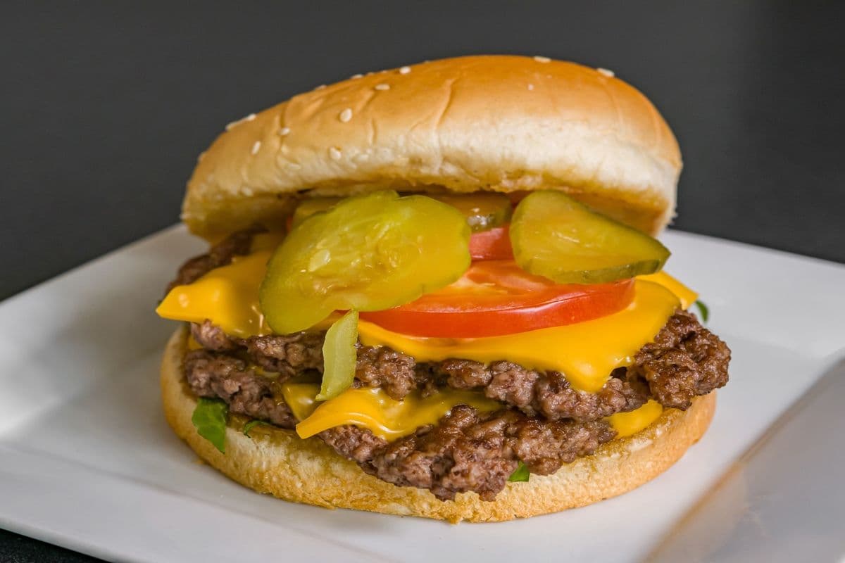 2. Double Cheese Smash Burgur
