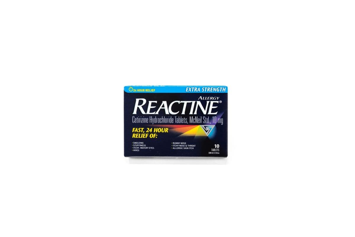 Reactine Extra Strength Tablets (10 x 10 mg)