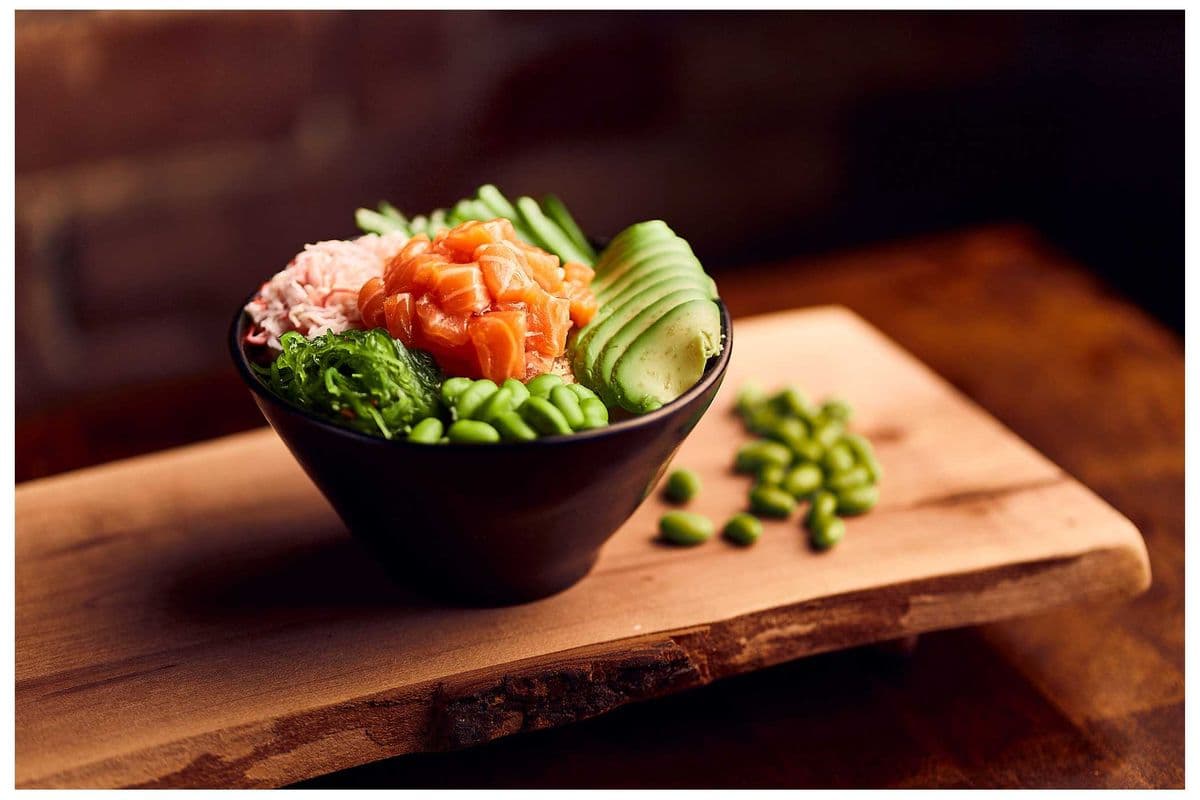 Salmon Poke Bowl Combo