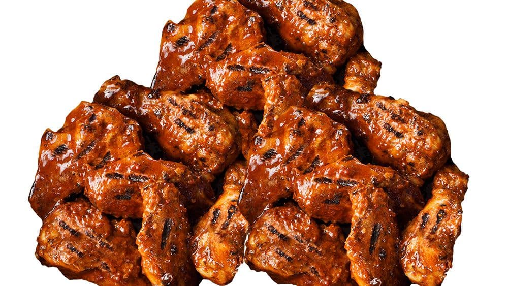 Assiettes Ailes de Poulet / Chicken Wings Plates