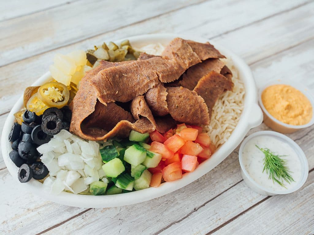 Beef Donair Rice Bowl