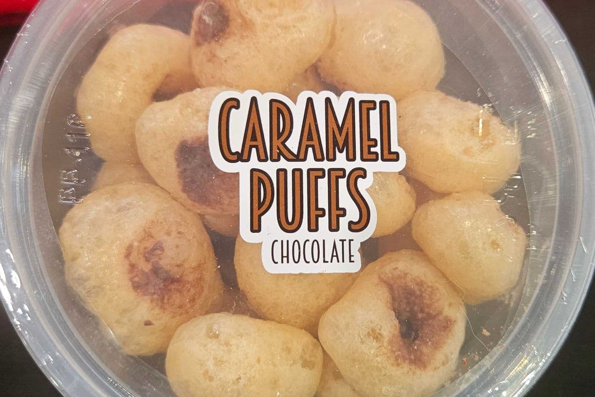 Caramel Puffs - Chocolate