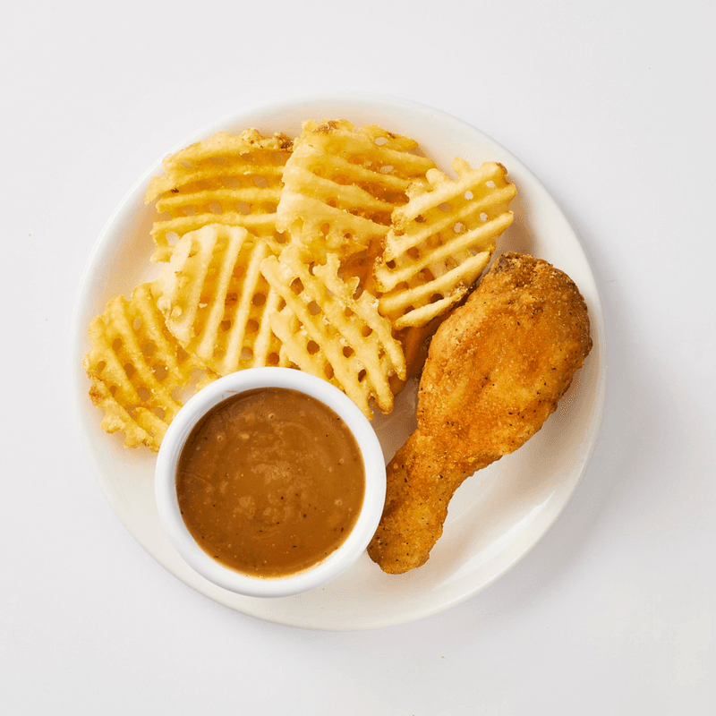 Mini-poulet frit - Repas enfant / Mini fried chicken - Kids meal