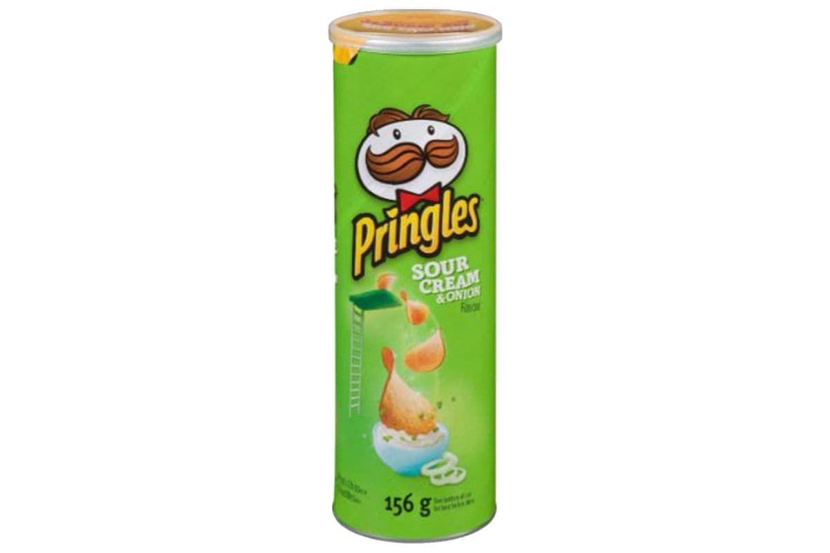 Pringles Sour Cream and Onions (156 g)