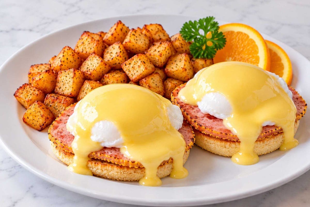 Peameal Egg Benedict