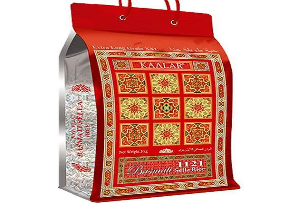 Kaalar 1121 Sella (Red Bag) Rice (10lb)