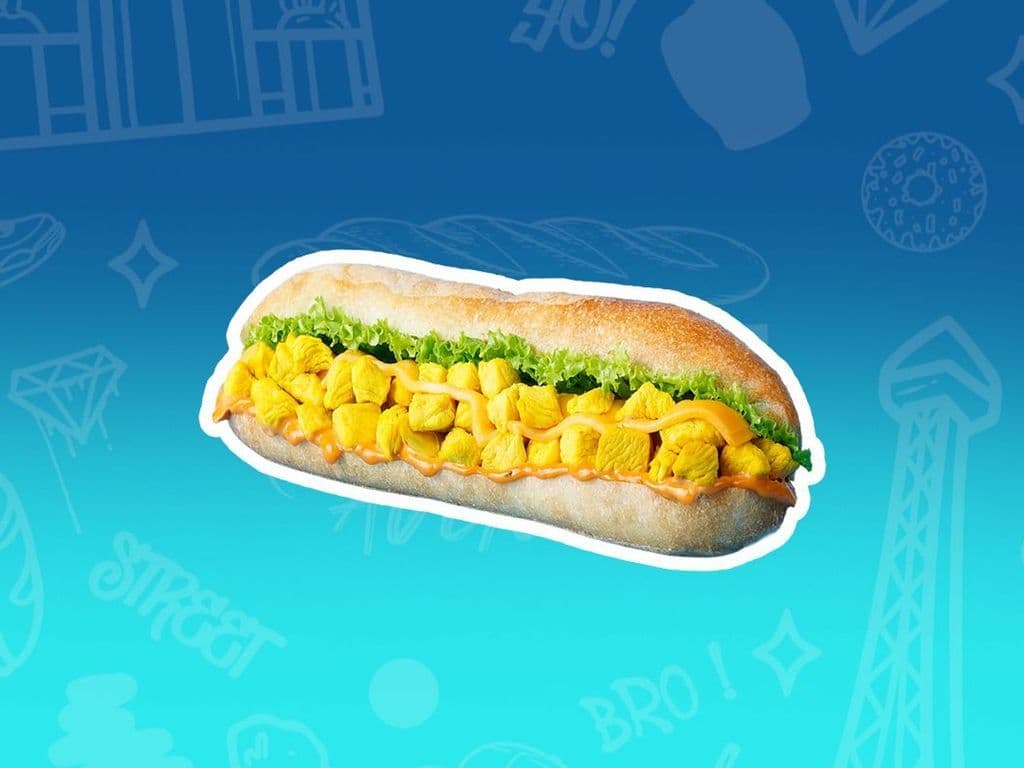 Baguette au poulet