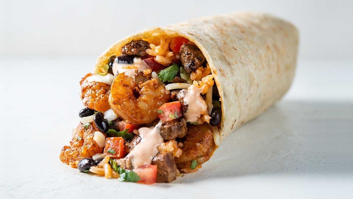 Surf and Turf Burrito