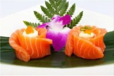 Salmon Rose sushi(2pcs)