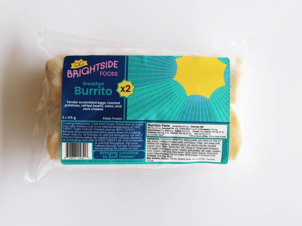 2-Pack Breakfast Burrito (Frozen)