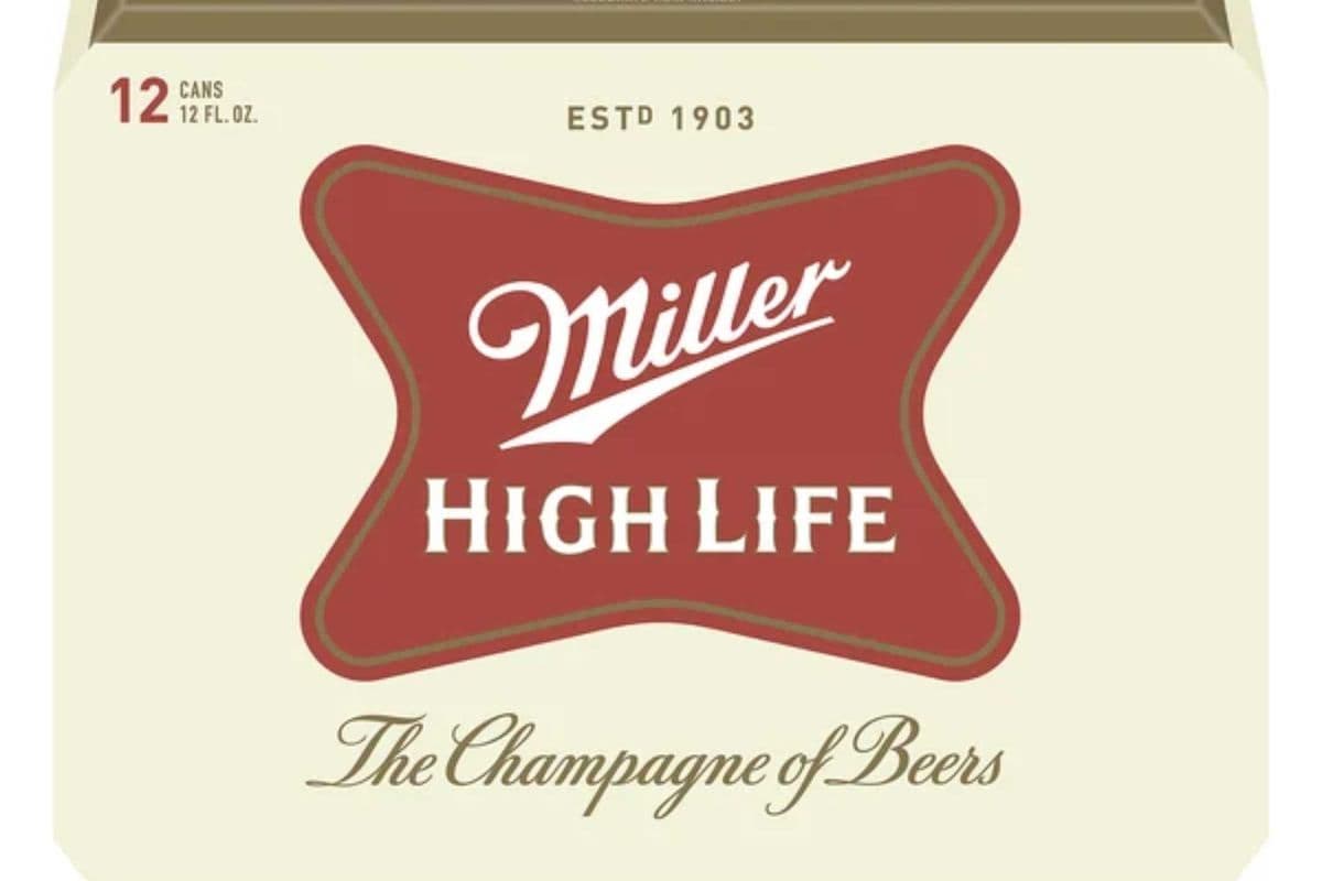 Miller High Life (12 x 355 ml Bottles)