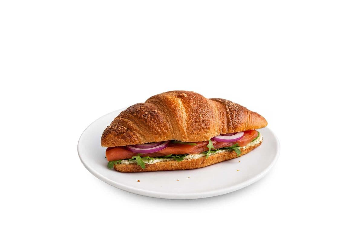 Smoked Salmon Croissanwich