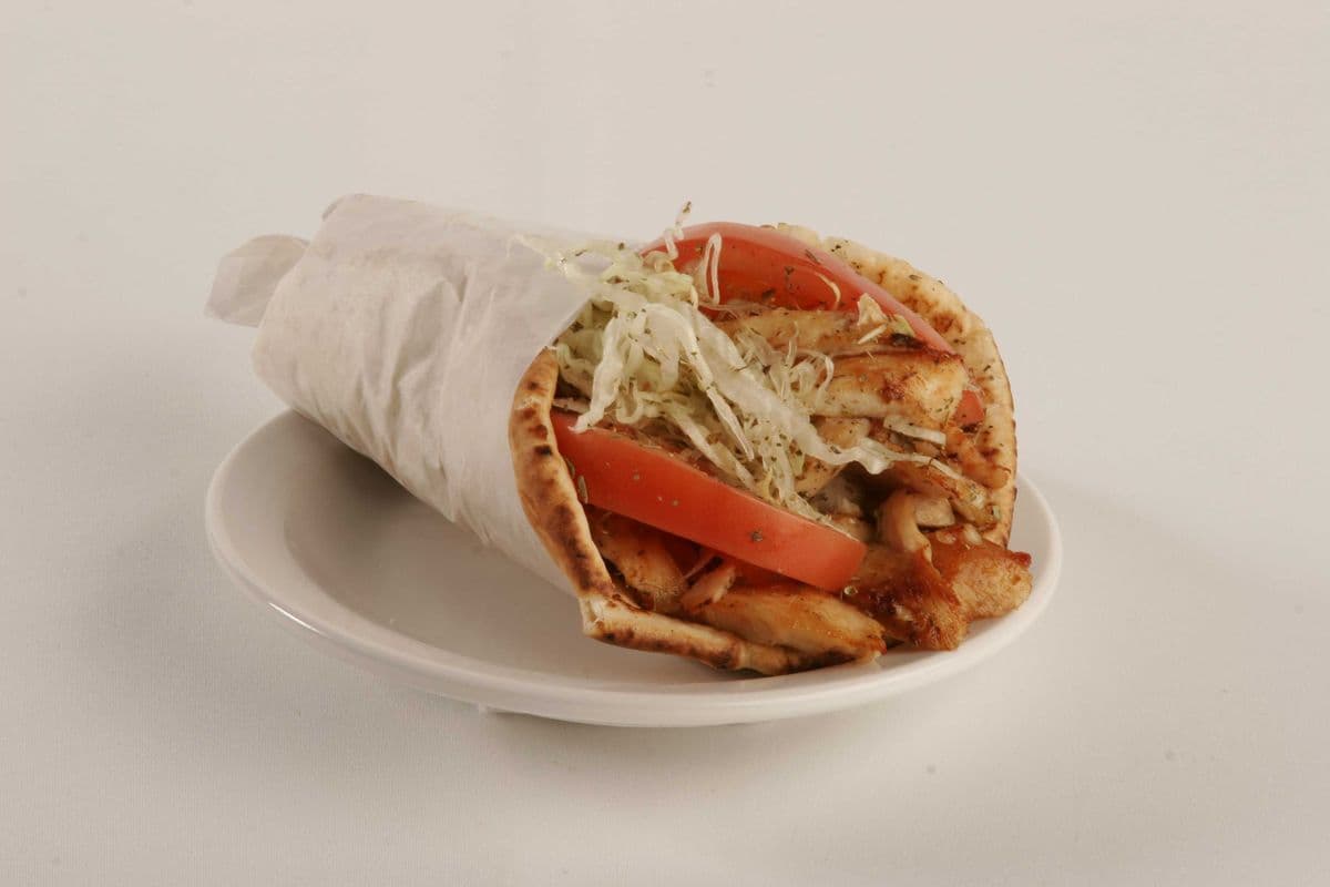 Pita au poulet gyros / Chicken Gyro Pita