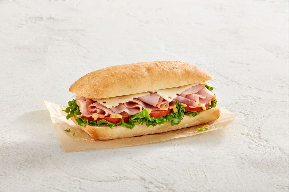 Ham & Swiss Ciabatta