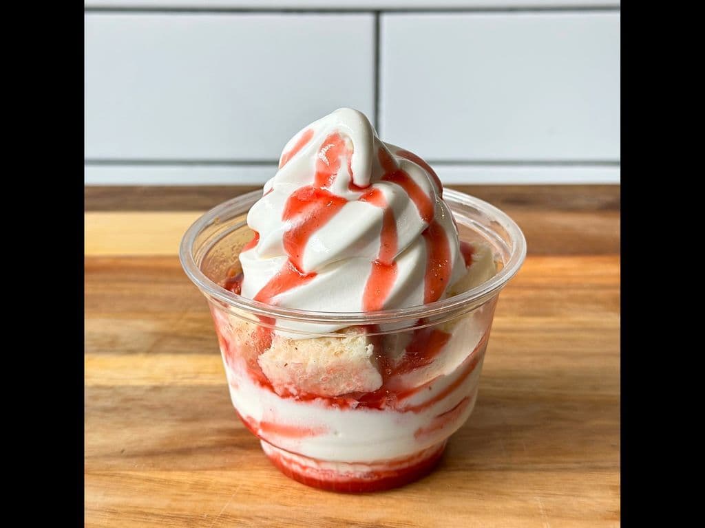 Strawberry Cheesecake Sundae