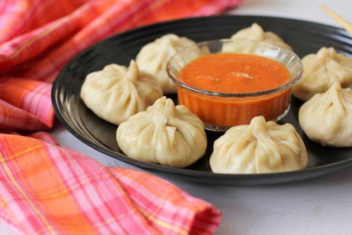 Steamed Veg. Momo's ( 5 pcs )