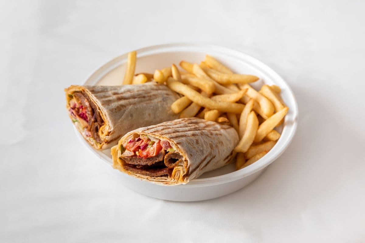 Beef Donair Wrap