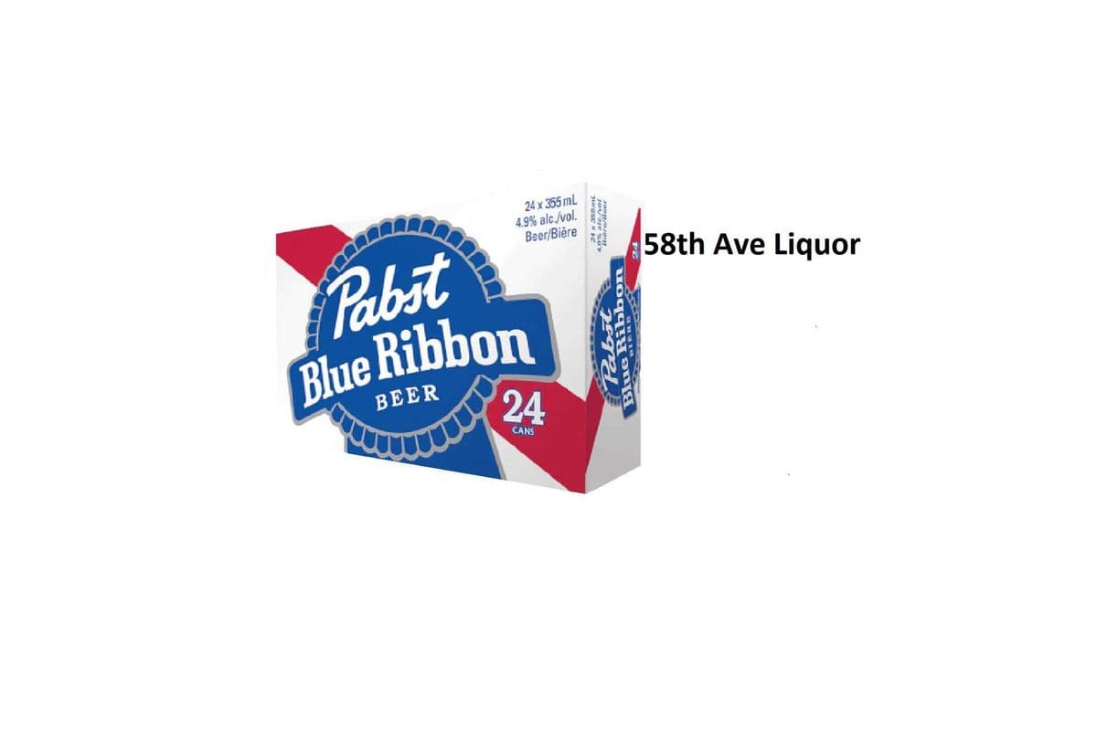PABST BLUE RIBBON 24 CANS (1 x 24x355ML)