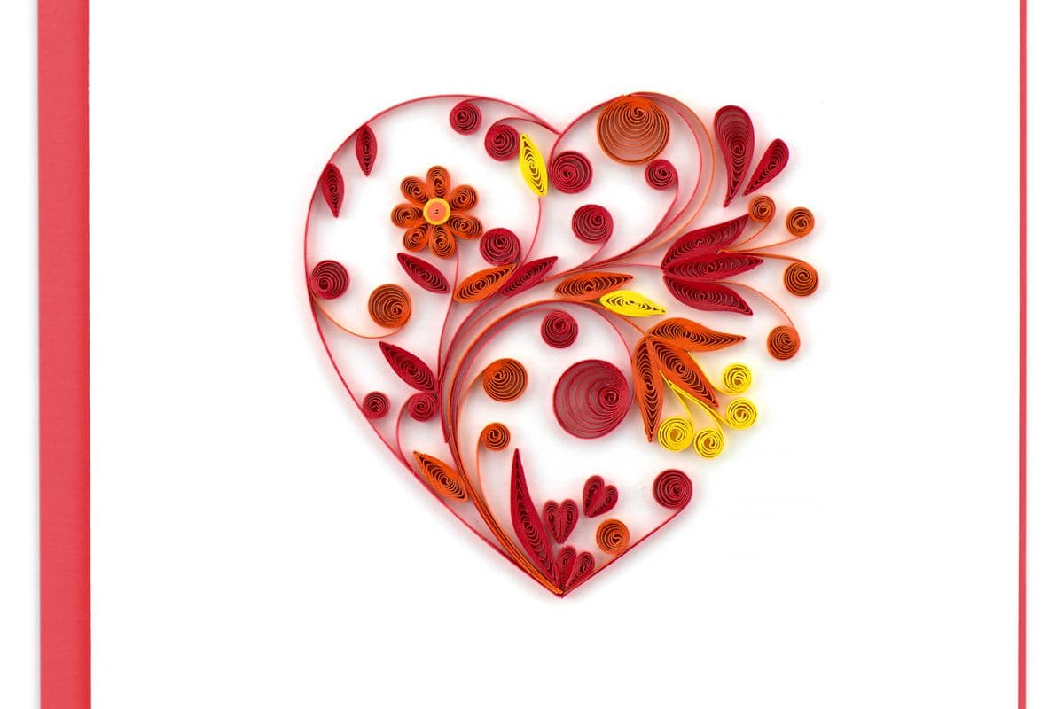 Heart Greeting Card LV202