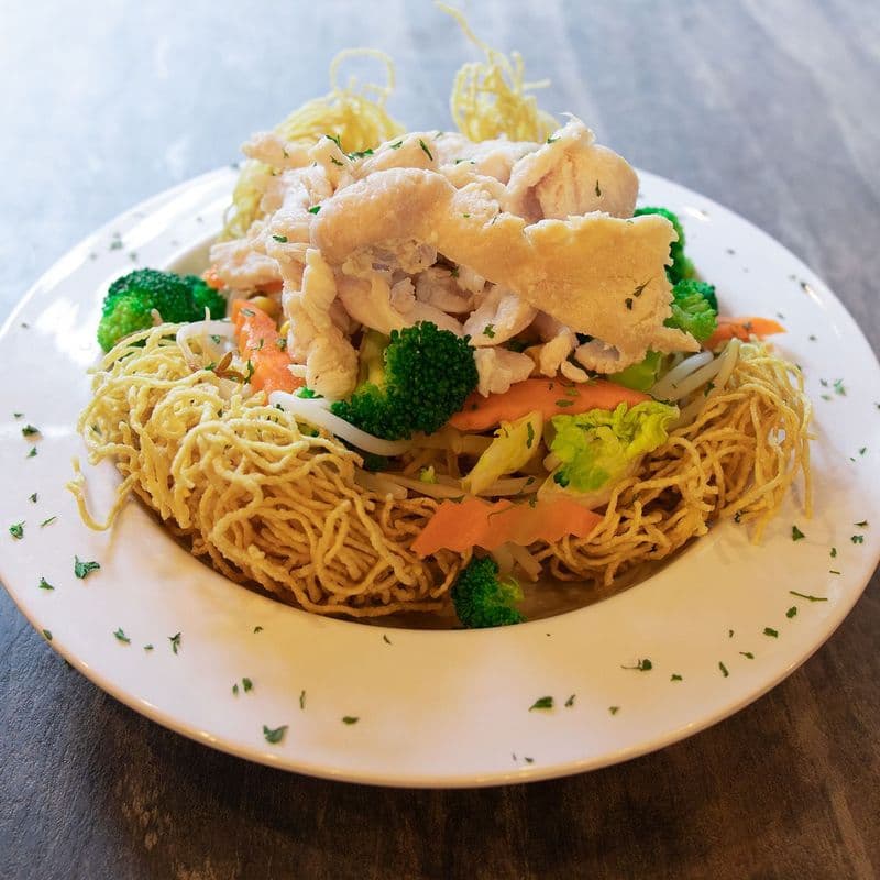 Poulet-Chicken Nouilles Crous.
