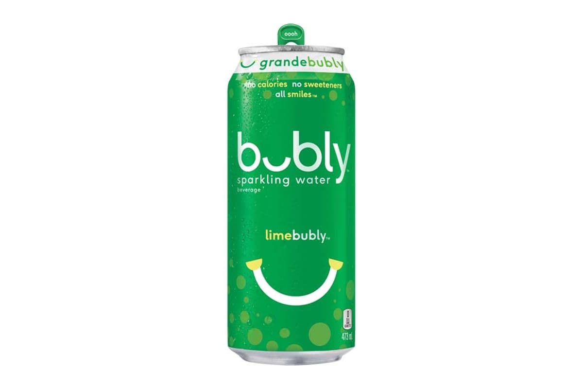 Bubly lime, canette 473 ml / Bubly Lime