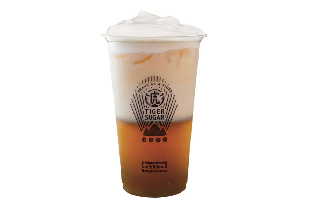 Black Tea Latte w/Cream Mousse / 紅茶厚拿鐵 / 含奶霜