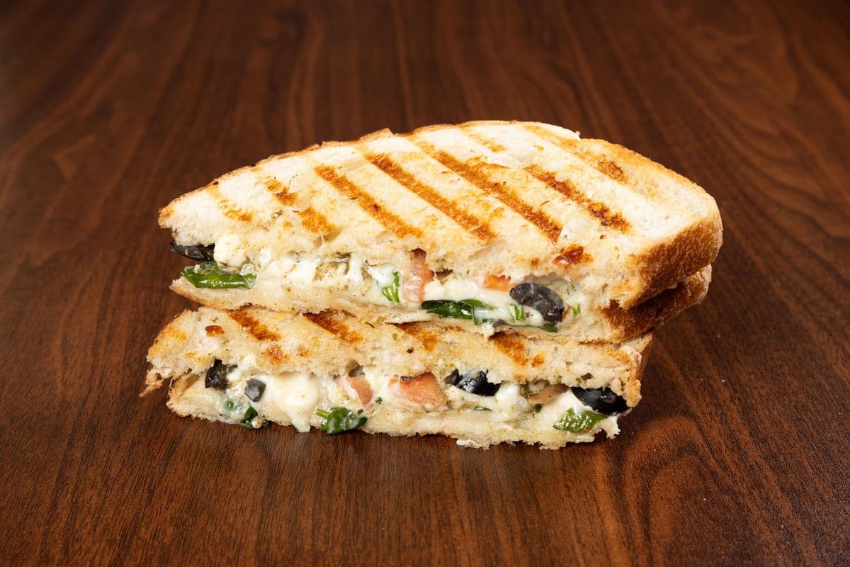 Pesto Garden Melt Sandwich