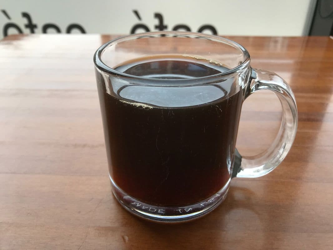 Café régulier velouté (12 oz) / Regular Coffee milde (12 oz)
