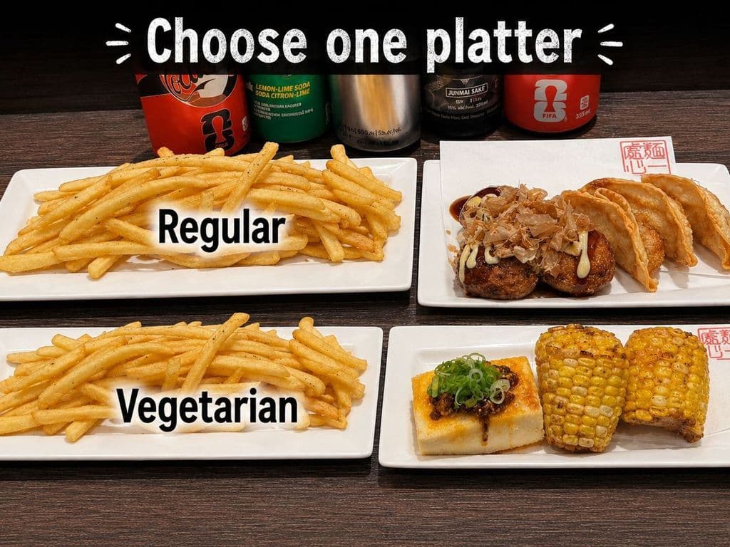 FIFA World Cup Appetizer Set With POP
