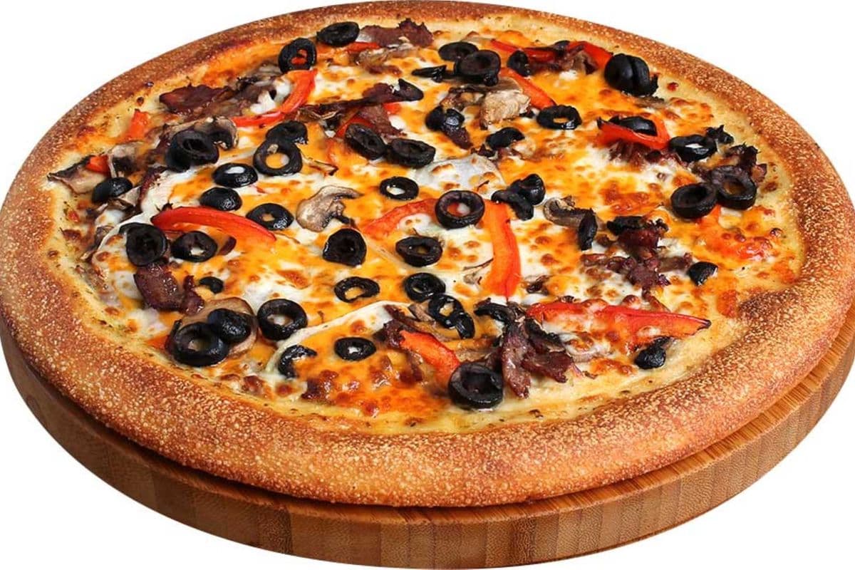 12" Grecian Steak (First Pizza)