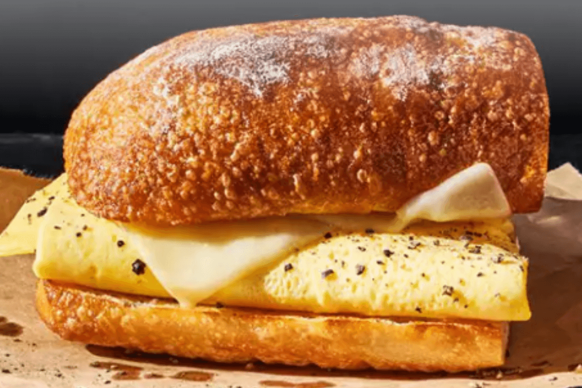 Scrambled Egg & Cheese on Ciabatta
