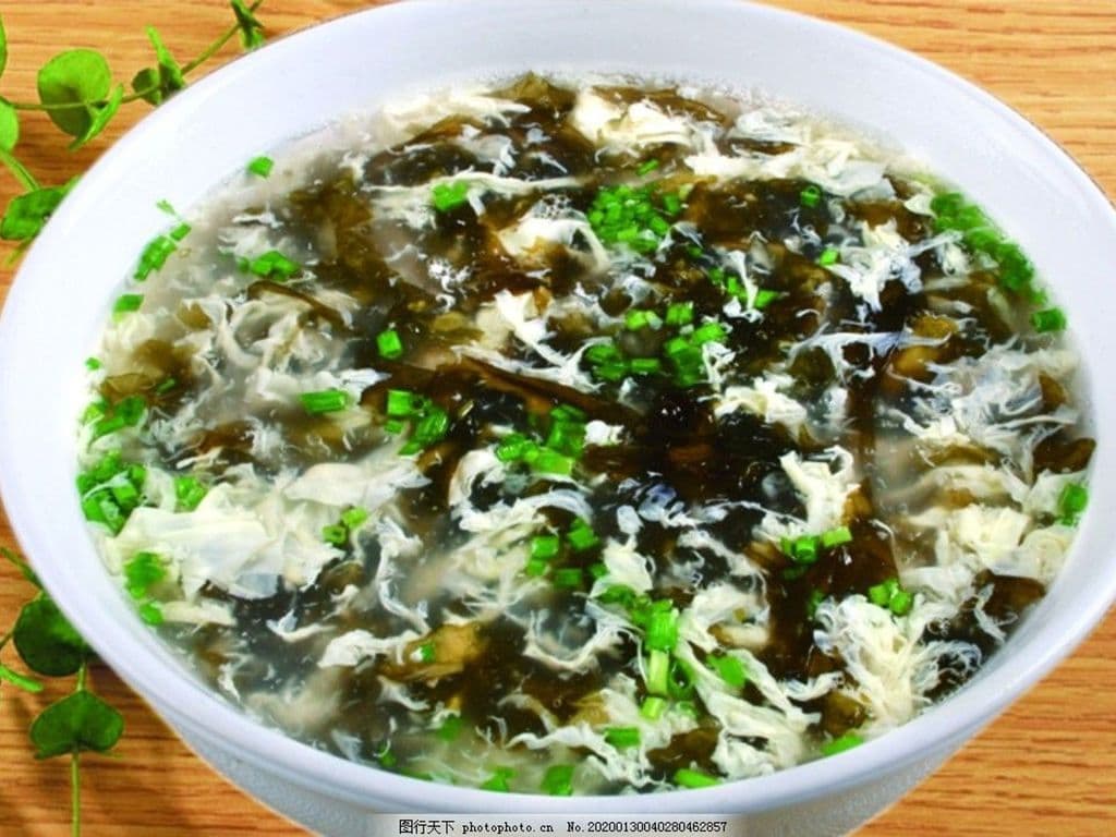 35.Seaweed Egg Drop Soup紫菜蛋花汤