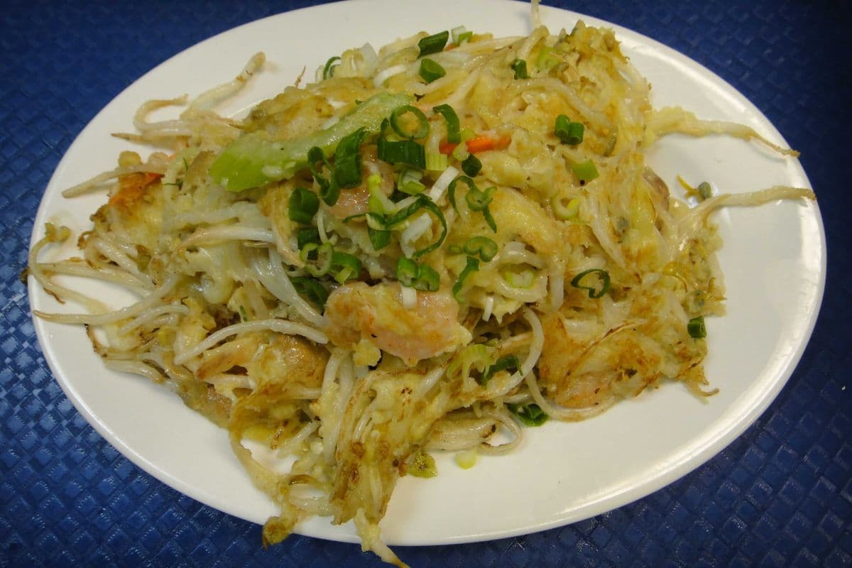 55. Egg Foo Young with Shrimp