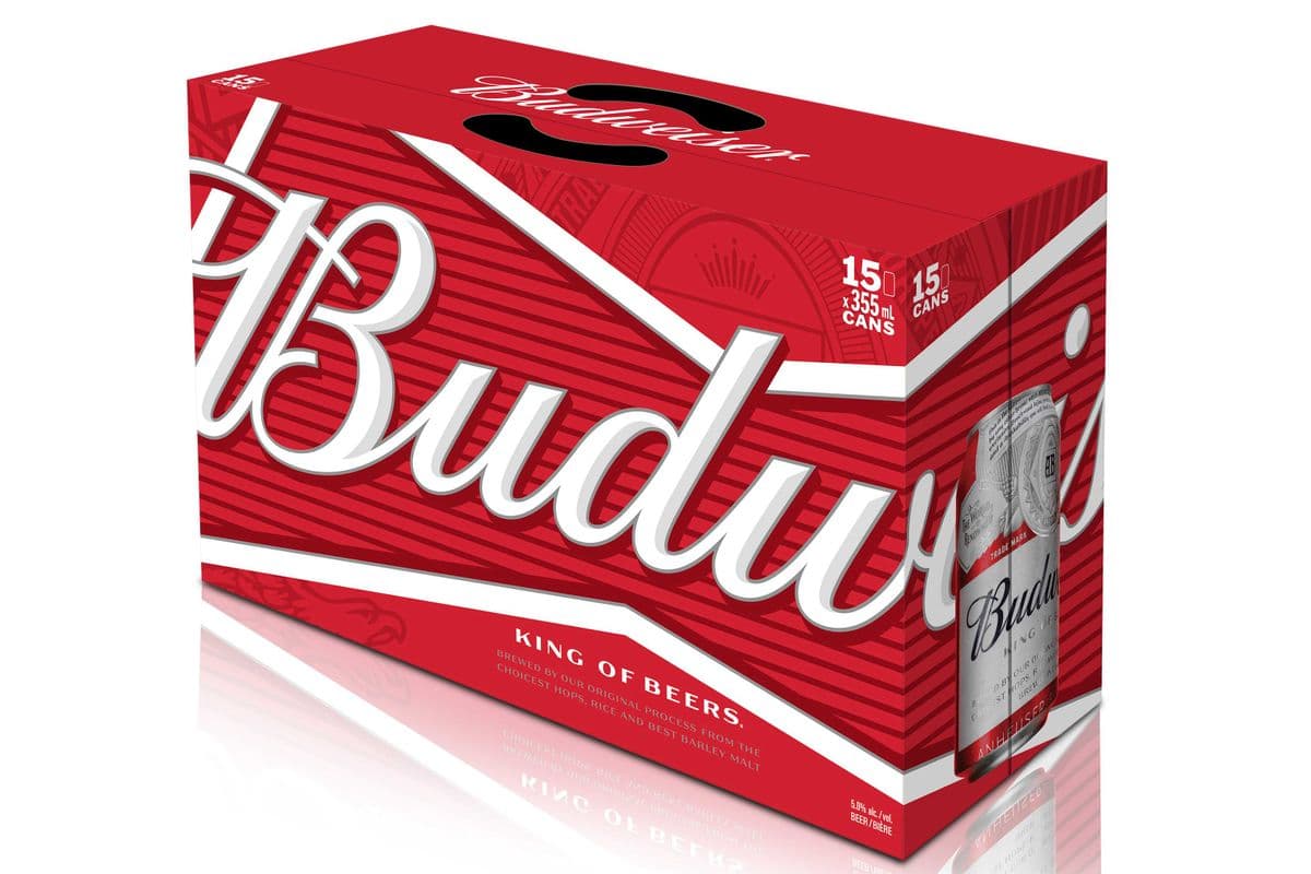 Budweiser (15 cans) (15 x 355mL)