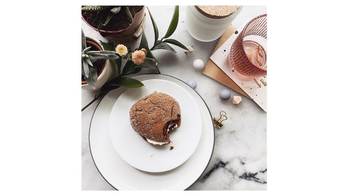 Vegan Ginger Sandwich Cookie