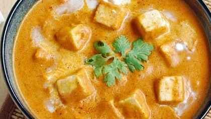 Shahi Paneer (WITH RICE OR TWO NAANS)