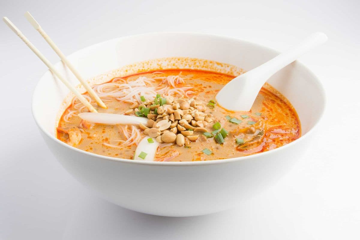 7. Seafood Peanut Sate