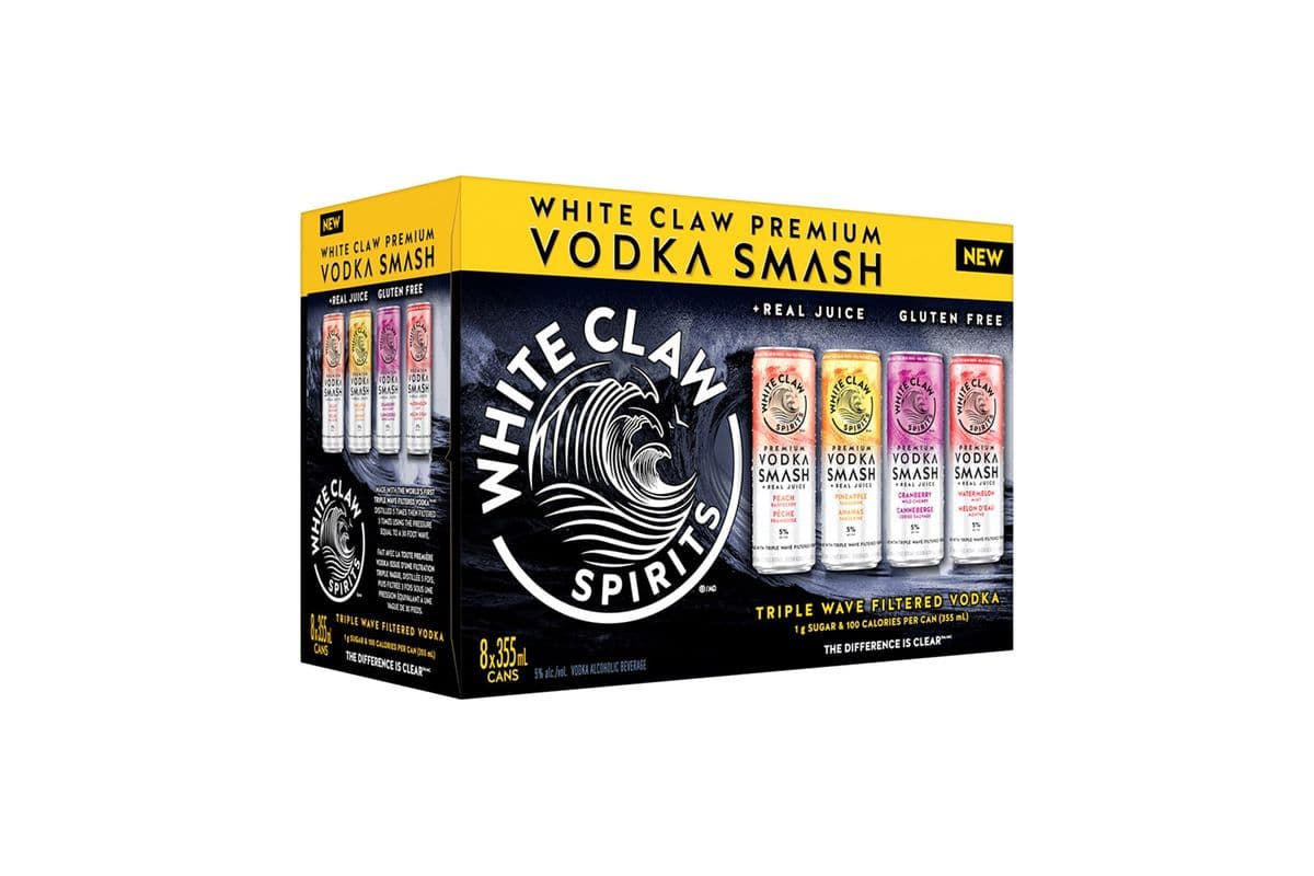 White Claw Vodka Smash Pack (8 x 355 ml)