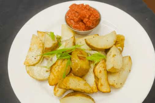 Baked Potato Wedges (Lunch and Dinner)