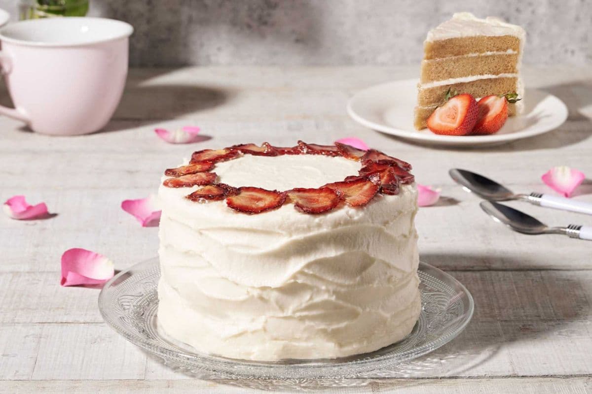 Vegan Vanilla Cake 6"