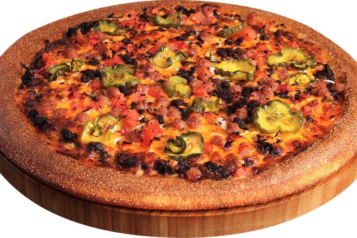15" Bacon Cheeseburger (First Pizza)