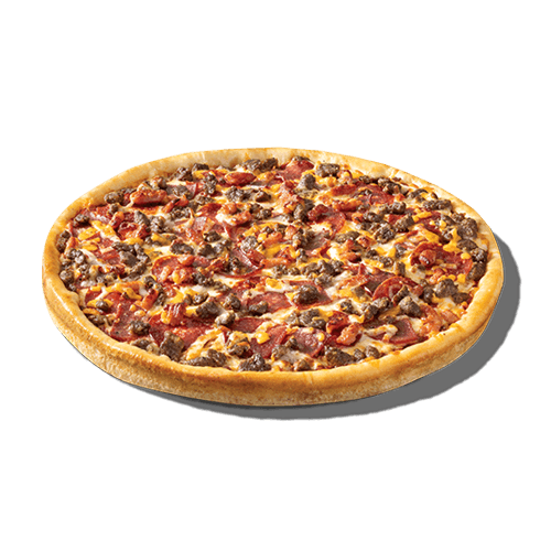 Medium Meat Supreme Pizza + 12 Boneless Wings