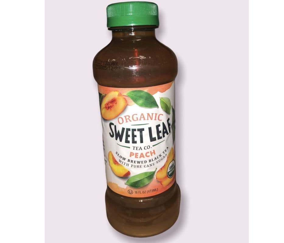 Organic Peach Tea- Sweet Leaf (473 mL) (473 ml)