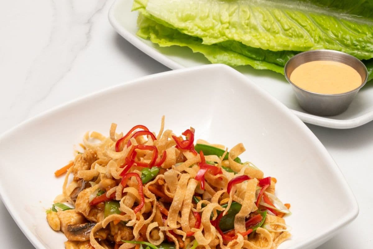 Kung Pao Lettuce Wraps